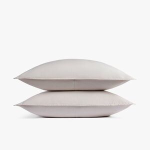 Parachute - Standard Casual Organic Cotton Sham Set Parchment  Parchment